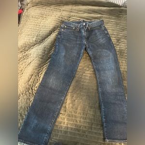 Gap 30x30 slim straight leg blue jeans